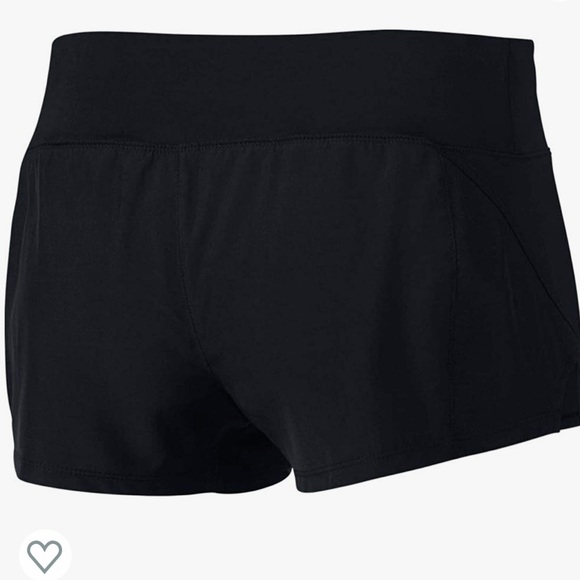 NIKE WOMEN’S RUNNING SHORTS SMALL BLACK - Picture 2 of 6